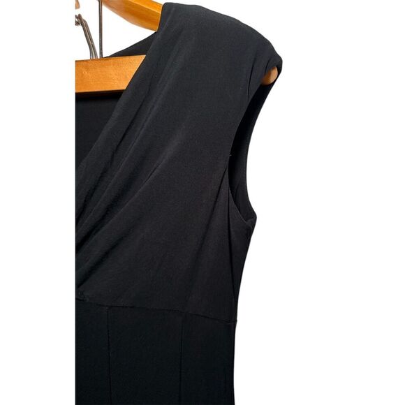 Lauren Ralph Lauren Black Sleeveless Dress Sz: 10P - Picture 4 of 5